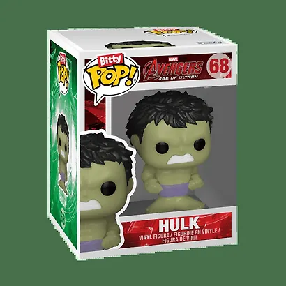 Набор Funko Bitty POP! Marvel Infinity Saga Captain America & Hulk 2шт 94214 - фото 3