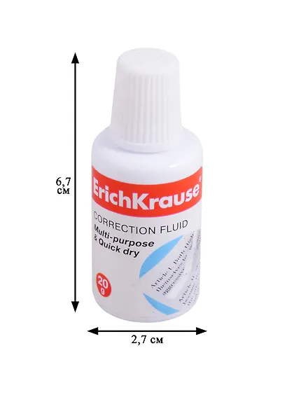 Корректор 20 мл с губкой, Erich Krause - фото 2
