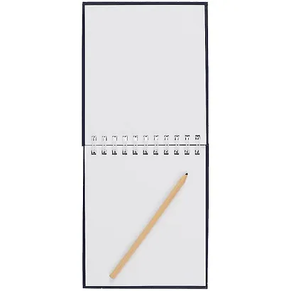 Скетчбук 155*180 80л "Искры" белый офсет, 120г/м2, спираль - фото 2