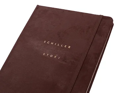 Книга для записей "Suede" А5, 80 листов в линейку, в ассортименте, Schiller - фото 4
