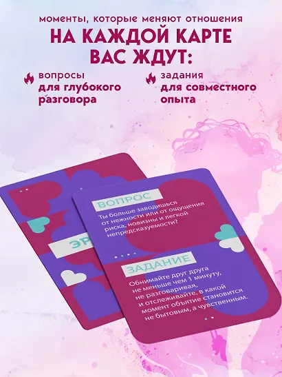 Искра между нами. 75 вопросов и заданий для честных разговоров и настоящей близости. Карты для развития и поддержания сексуальности в паре - фото 5