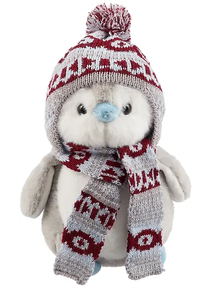 Мягкая игрушка Пингвин в шапке и шарфе (25см) (12-1012-K6) Bookvalno - фото 6