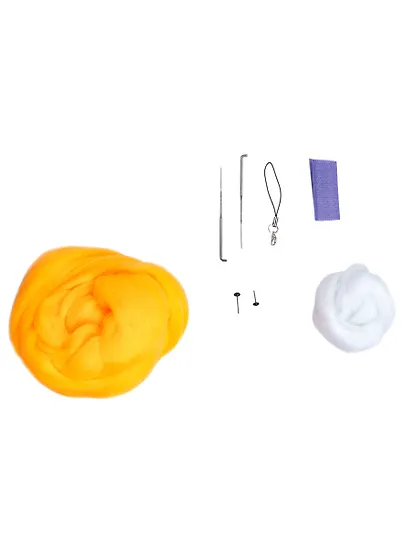 Набор для творчества. Валяние из шерсти "Котик" - фото 4