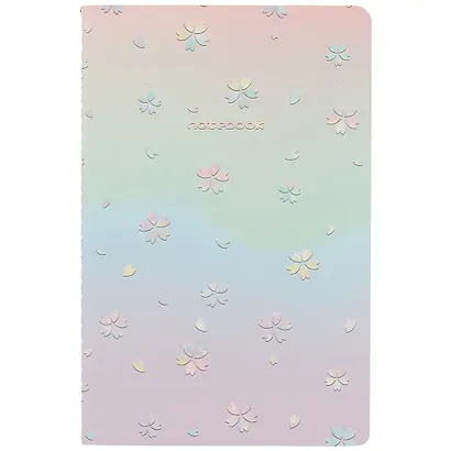 Тетрадь в линейку Kairui, Pink cherry flowers, 32 листа, в ассортименте - фото 1