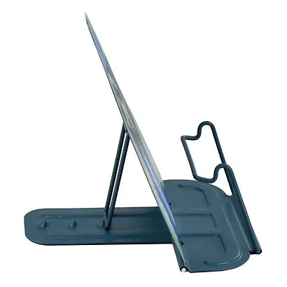 Подставка для книг/учебников "ЕНОТ" зеленая, металл., фигурная вырубка - фото 2