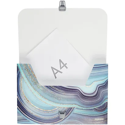 Портфель А4+ "Marble Kyanite" пластик, инд.уп., Erich Krause - фото 3