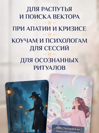 Услышь голос вселенной! 40 метафорических карт с предсказаниями для тех, кому нужен ответ здесь и сейчас - фото 7