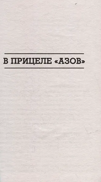 В прицеле "Азов": роман - фото 5
