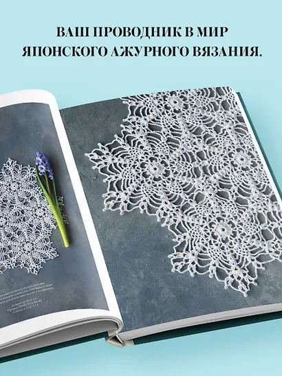 Большая книга ажурного вязания. 100 салфеток и мотивов крючком - фото 9