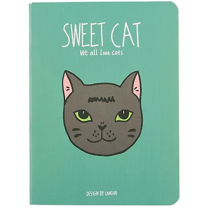 Записная книжка «Sweet cat», 24 листа, А6 - фото 3