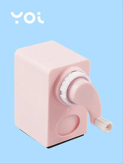 Точилка механическая «Pastel colors», пластик, Yoi, в ассортименте - фото 4