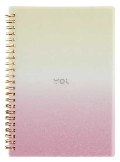 Тетрадь 80 листов в клетку "Sparkling" на спирали, в ассортименте, Yoi - фото 8