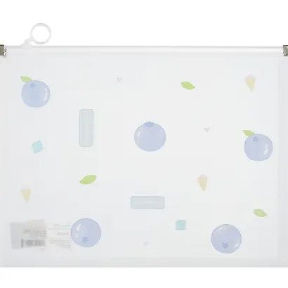 Папка на молнии А4 "Fruits" с расширением, ассорти - фото 1