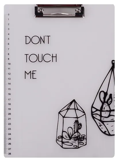 Планшет А4 "Don't touch me" - фото 4