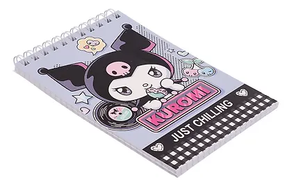 Блокнот А6 60 листов, клетка, "Куроми-2" гребень - фото 2