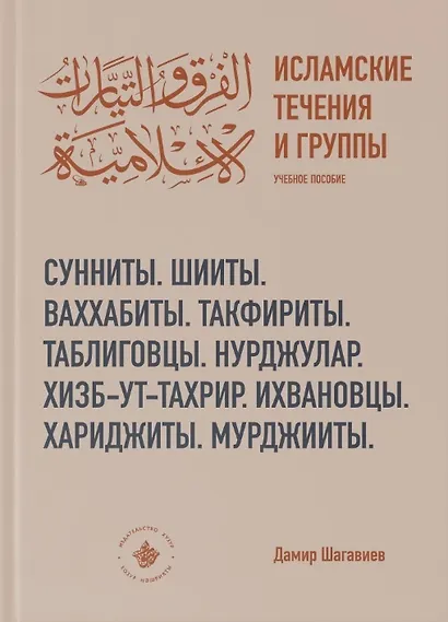 Исламские течения и группы Учебное пособие - фото 1