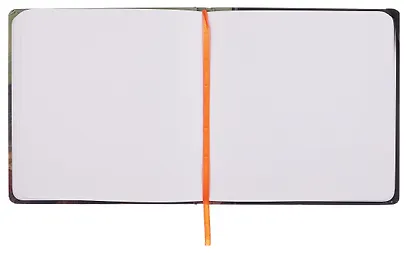 Скетчбук 200*200 80л "Леонардо да Винчи. Мона Лиза" мат.ламин, выб.лак, ляссе, резинка 7БЦ - фото 3