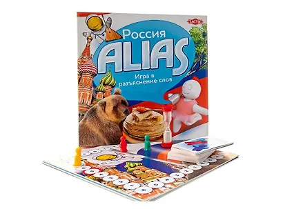 Настольная игра TACTIC. ALias "Россия" - фото 5