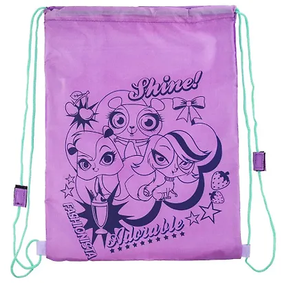 Мешок для сменной обуви "Littlest Pet Shop" 43*34см - фото 1