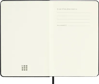 Записная книжка «Classic Pocket» А6, 96 листов в точку, черная, Moleskine - фото 4