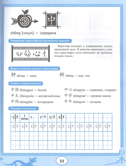 Китайские прописи. Учимся читать и пишем иероглифы - фото 3