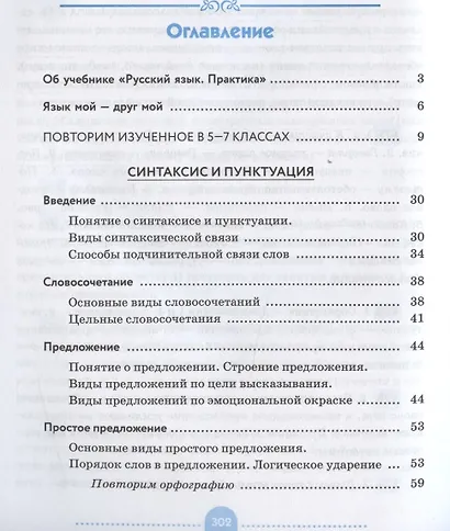 Русский язык. Практика. 8 класс. Учебник - фото 2