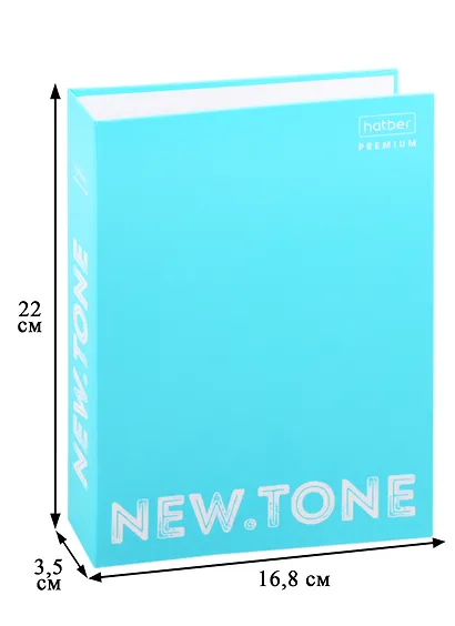 Папка-обложка для тетради со сменными блоками А5 "NEWtone PASTEL" 2 кольца, глянц.ламин., ассорти - фото 2