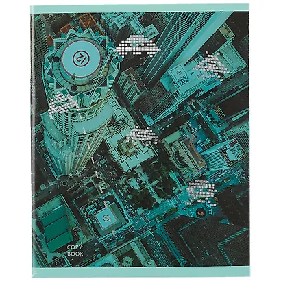 Тетрадь в клетку Listoff, "Небоскребы", 96 листов, в ассортименте - фото 4