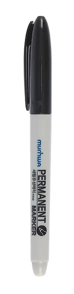 Маркер перманентный черный - фото 1