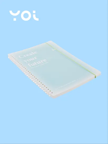 Тетрадь В5 70 листов в клетку "Light and Poem", резинка, в ассортименте, Yoi - фото 7