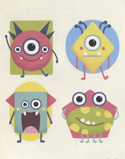 Фигуры. Аппликация пластилином - фото 4