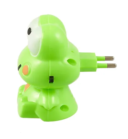 Ночник Лягушонок (220V) (пластик) (9х6) (блистер) (12-18688-163) - фото 3