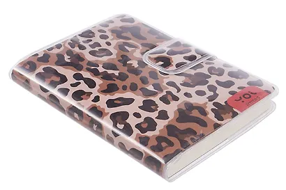 Записная книжка А7 80 листов в линейку, "Леопард" в ПВХ-обложке, Yoi - фото 2
