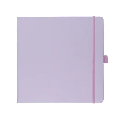 Скетчбук 20*20 80л "Sketchmarker" фиолетовый пастельный, 140г/м2, слоновая кость, тв.обл. - фото 2