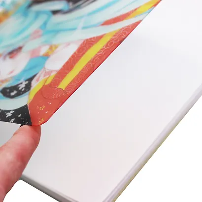 Записная книжка А6+ 100л кл. "Hello!" карт.фигурн.обл., полноцв.печать, цв.евроспираль, скр.углы, инд.уп. - фото 6