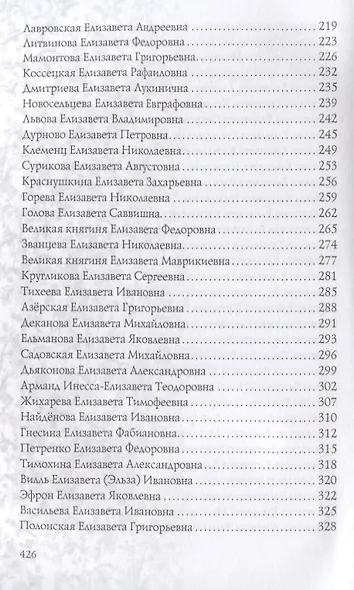 Елизавета. Имена женщин России - фото 4