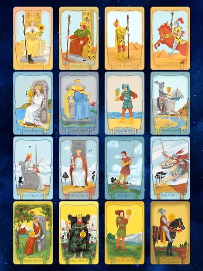 Таро Древо Сефирот. Источник магической силы (78 карт+руководство) - фото 8