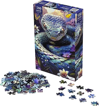 Пазл "Металлическая змея". 500 элементов - фото 2