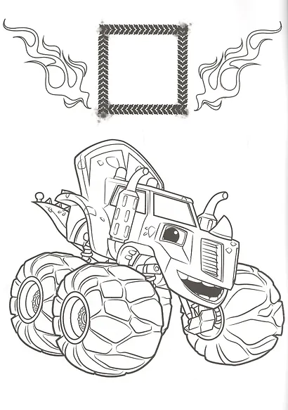 Вспыш и чудо-машинки. Раскраска с наклейками. На полной скорости - фото 5