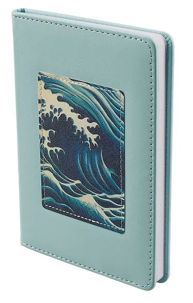 Записная книжка «Synonims. 2» А6+, 80 листов в линейку, экокожа, Listoff - фото 2
