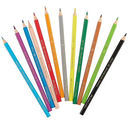 Карандаши цветные Faber-Castell, "Замок", 12 цветов - фото 2