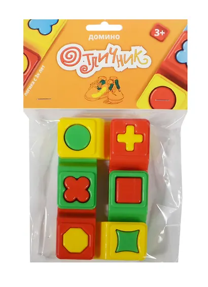 Настольная игра, БИПЛАНТ, "Домино "Отличник" 6шт 12025 - фото 1