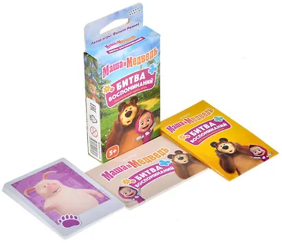 Настольная игра «Маша и Медведь. Битва воспоминаний», Hobby World - фото 2