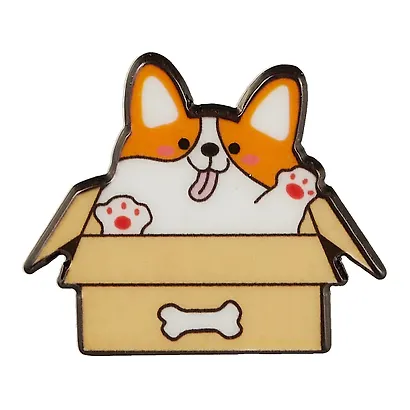 Значок Корги (акрил) - фото 2