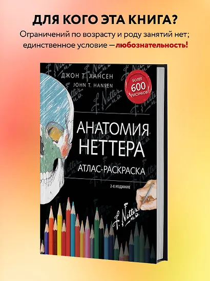 Анатомия Неттера: атлас-раскраска - фото 7