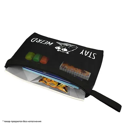 Папка для труда А4 "Чудная капибара" 34*25,5 см, нейлон, молния - фото 3