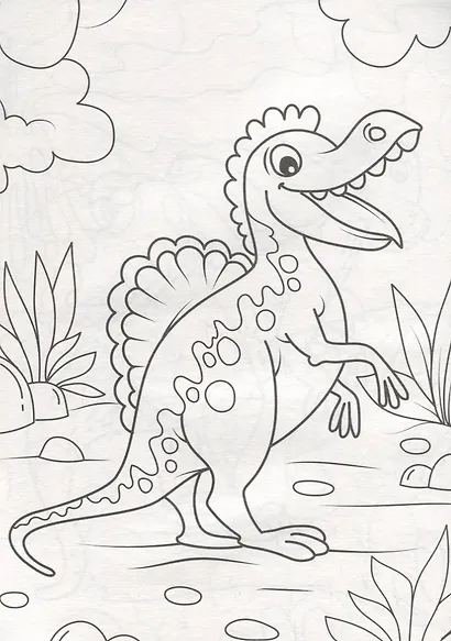 Доисторическая раскраска - фото 2