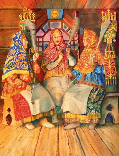 Сказка о царе Салтане, о сыне его славном и могучем богатыре князе Гвидоне Салтановиче и о прекрасной царевне Лебеди - фото 2