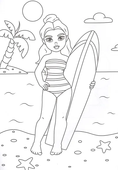 РАСКРАСКА. МАСТЕРСКАЯ КРАСОТЫ. СОФИЯ - фото 4