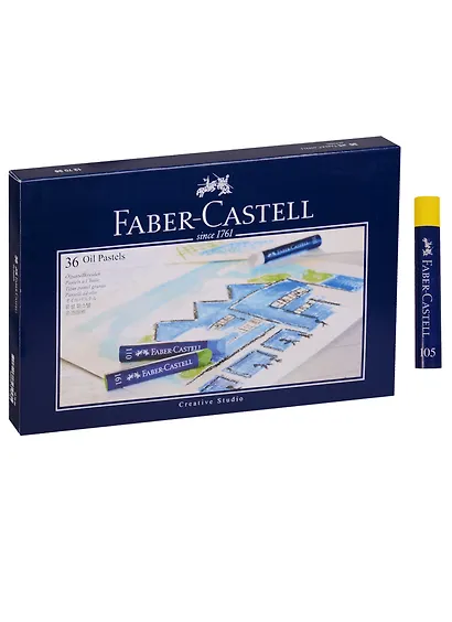 Пастель масляная «Studio Quality», 36 цветов - фото 4